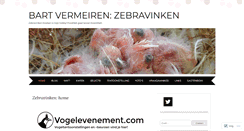 Desktop Screenshot of bartvermeiren.wordpress.com