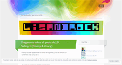 Desktop Screenshot of lisandrock.wordpress.com