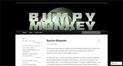 Desktop Screenshot of bumpymonkey.wordpress.com