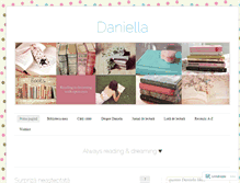 Tablet Screenshot of daniella96.wordpress.com