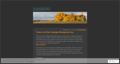 Desktop Screenshot of mssrandomthoughts.wordpress.com
