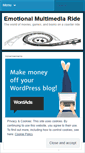 Mobile Screenshot of emotionalmultimediaride.wordpress.com