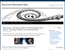 Tablet Screenshot of emotionalmultimediaride.wordpress.com