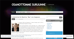 Desktop Screenshot of osanottomme.wordpress.com