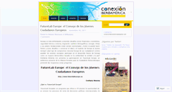 Desktop Screenshot of conexioniberoamerica.wordpress.com