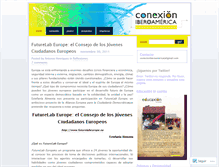 Tablet Screenshot of conexioniberoamerica.wordpress.com