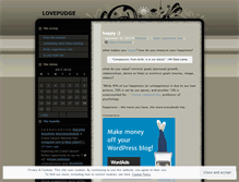 Tablet Screenshot of lovepudge.wordpress.com