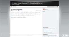 Desktop Screenshot of nezamanemekliolabilirim.wordpress.com