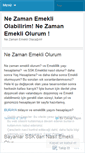 Mobile Screenshot of nezamanemekliolabilirim.wordpress.com
