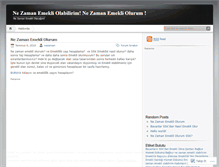 Tablet Screenshot of nezamanemekliolabilirim.wordpress.com