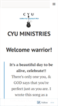 Mobile Screenshot of cyuministries.wordpress.com