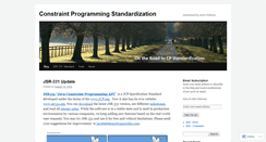 Desktop Screenshot of cpstandard.wordpress.com
