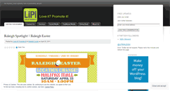 Desktop Screenshot of loveitpromoteit.wordpress.com