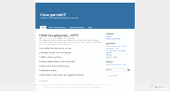 Desktop Screenshot of parrotforum.wordpress.com