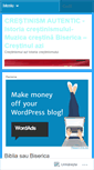 Mobile Screenshot of crestiniiazi.wordpress.com