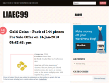 Tablet Screenshot of liaec99.wordpress.com