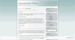 Desktop Screenshot of ourcampingtrip.wordpress.com