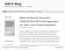 Tablet Screenshot of hrcpblog.wordpress.com