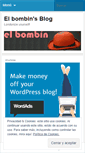 Mobile Screenshot of elbombin.wordpress.com