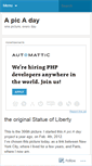 Mobile Screenshot of apicadayproject.wordpress.com