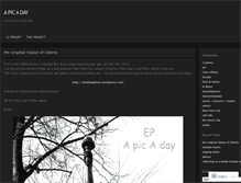 Tablet Screenshot of apicadayproject.wordpress.com