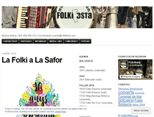 Tablet Screenshot of folkifesta.wordpress.com