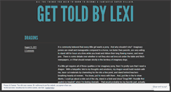 Desktop Screenshot of gettold.wordpress.com
