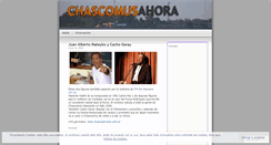 Desktop Screenshot of chascomusahora.wordpress.com