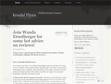 Tablet Screenshot of kendalflynn.wordpress.com