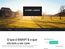 Tablet Screenshot of livrelinux.wordpress.com