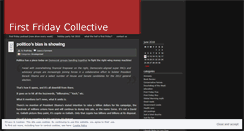 Desktop Screenshot of firstfriday.wordpress.com