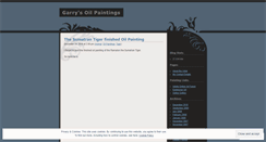 Desktop Screenshot of garry1953.wordpress.com