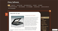 Desktop Screenshot of charysoftware.wordpress.com