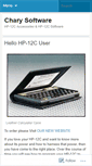 Mobile Screenshot of charysoftware.wordpress.com