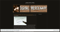 Desktop Screenshot of gregorysolis.wordpress.com