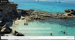 Desktop Screenshot of formenteraforme.wordpress.com