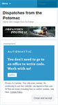 Mobile Screenshot of dispatchesfromthepotomac.wordpress.com