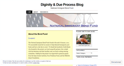 Desktop Screenshot of immigrantbondfund.wordpress.com