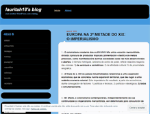 Tablet Screenshot of lauritah18.wordpress.com