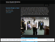 Tablet Screenshot of iheartverve.wordpress.com