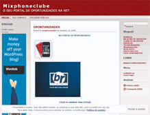 Tablet Screenshot of mixphoneclube.wordpress.com