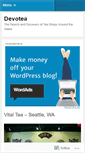 Mobile Screenshot of devotea.wordpress.com