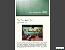 Tablet Screenshot of devotea.wordpress.com