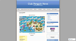 Desktop Screenshot of clubpenguinewsbr.wordpress.com