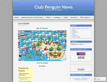 Tablet Screenshot of clubpenguinewsbr.wordpress.com