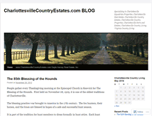 Tablet Screenshot of charlottesville4estates.wordpress.com