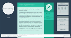 Desktop Screenshot of brandyblogs.wordpress.com