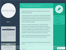 Tablet Screenshot of brandyblogs.wordpress.com