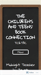 Mobile Screenshot of childrensandteensbookconnection.wordpress.com