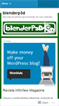 Mobile Screenshot of blenderp3d.wordpress.com